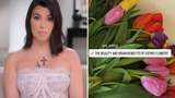 Aneh! Kourtney Kardashian Beri Saran Followersnya Makan Bunga