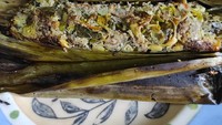 Bali juga memiliki hidangan khas berupa pepes. Namanya Pesan Clengis (Tlengis) yang terbuat dari ampas minyak kelapa yang diracik dengan daun kelor dan ikan teri. eindrawati Foto: detikFood/Instagram