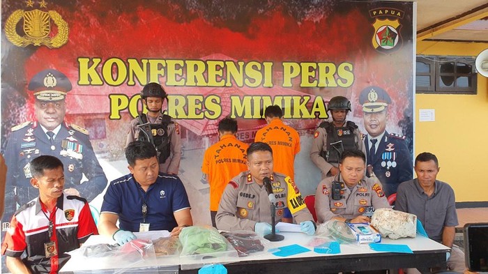Pelaku pemerkosaan dan pembunuhan di Mimika, Papua Tengah.