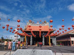 Perayaan Tahun Baru Imlek 2023 di Vihara Satya Dharma Benoa