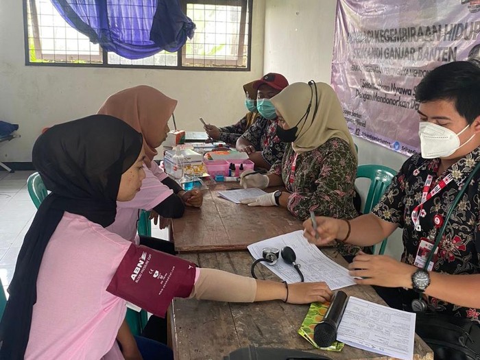 Relawan Ganjar Gandeng PMI Gelar Kegiatan Donor Darah di Lebak