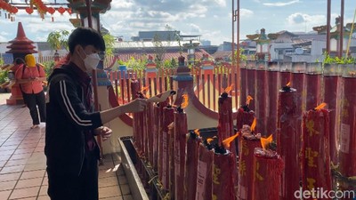 Perayaan Imlek di Vihara Tanda Bhakti Bandung