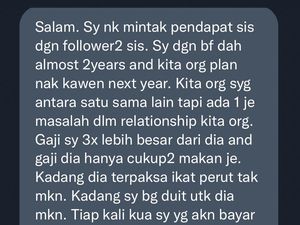 Viral Curhat Wanita yang Galau karena Gaji Calon Suami 3 Kali Lebih Rendah