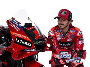 Bagnaia Pakai Nomor #1 di MotoGP 2023