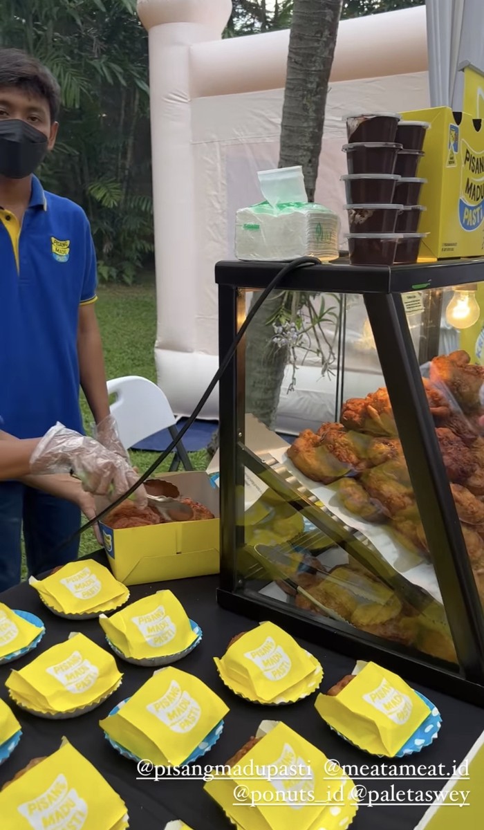 Intip Makanan Enak di Ulang Tahun Gempi yang Dirayakan Gading dan Gisel