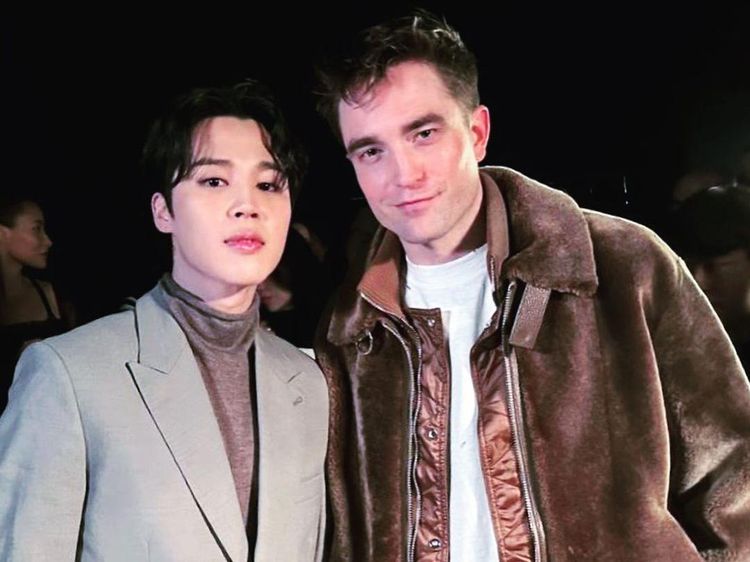 Potret Jimin BTS Ngumpul Bareng Robert Pattinson hingga David Beckham