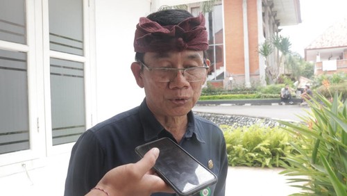 Kadistan Buleleng I Made Sumiarta di Kantor Bupati Buleleng, Senin (23/1/2023). (Made Wijaya Kusuma)