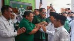 Makin Lengket Prabowo dan Cak Imin Saat Resmikan Sekber Gerindra-PKB