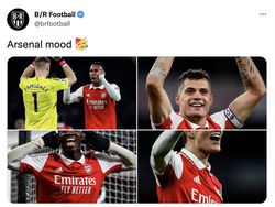 Reaksi Arsenal Menang Dramatis Atas Manchester United