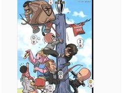 Meme Eddie Nketiah Jadi Mimpi Buruk Manchester United