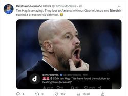 Meme Eddie Nketiah Jadi Mimpi Buruk Manchester United