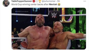 Efek Nketiah. Foto: Twitter