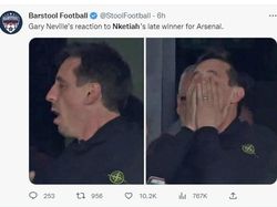 Meme Eddie Nketiah Jadi Mimpi Buruk Manchester United