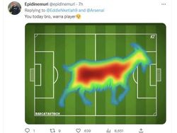 Meme Eddie Nketiah Jadi Mimpi Buruk Manchester United