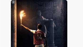 Semangat membara Nketiah. Foto: Twitter