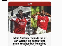 Meme Eddie Nketiah Jadi Mimpi Buruk Manchester United