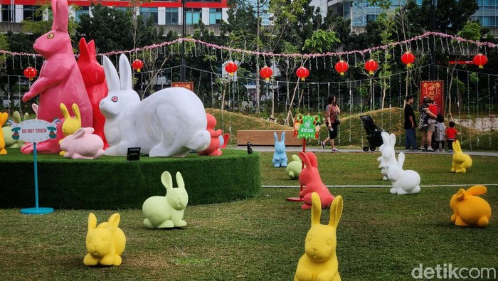 Pesta Kebun One Satrio taman pesta alam di Jakarta