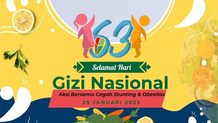 Twibbon Hari Gizi Nasional 2023