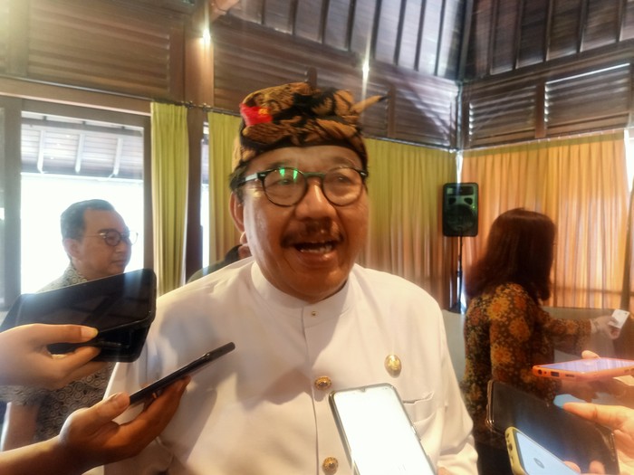 Wakil Gubernur Bali, Tjokorda Oka Artha Ardhana Sukawati di Puri Santrian, Sanur, Denpasar, Bali, Senin (23/1/2023).