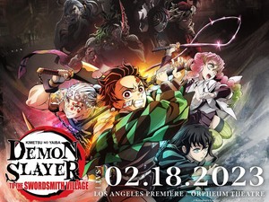 Demon Slayer: To The Swordsmith Village Diputar Perdana di LA 18 Februari