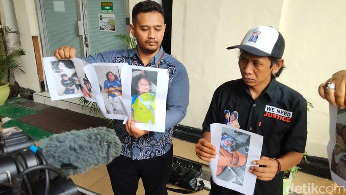 Devi Athok saat di PN Surabaya