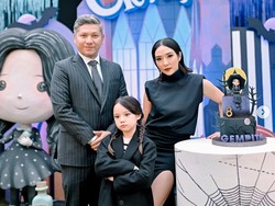 8 Potret Ultah Gempi Anak Gading & Gisel, Kompak Bergaya Ala Addams Family