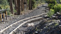 Diketahui jalur kereta yang rusak ini mengarah ke situs sejarah Machu Picchu.