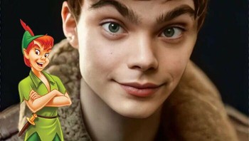 Peter Pan dan alisnya yang khas. Foto: Instagram/@hidreley