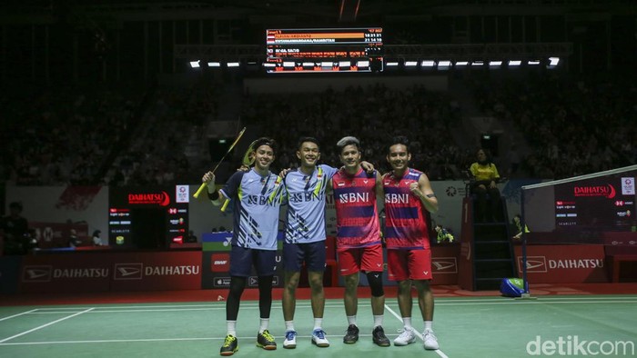 Kerja Keras Fajar/Rian di Laga Perdana Indonesia Masters 2023 Ganda putra teratas Fajar Alfian/Muhammad Rian Ardianto mesti kerja keras untuk memenangi laga pertama melawan Ahsan/Hendra.
