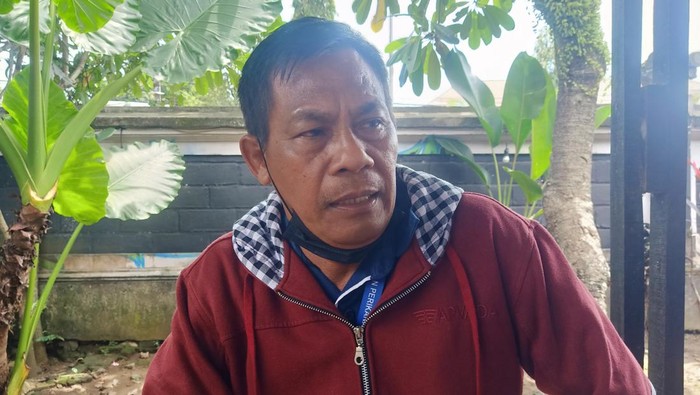 Ketua Himpunan Nelayan Seluruh Indonesia (HNSI) Jembrana I Made Widanayasa, Selasa (24/1/2023).