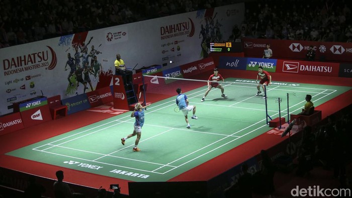 Marcus/Kevin Depak Melangkah Mulus di Laga Perdana Indonesia Masters 2023 Marcus Fernaldi Gideon/Kevin Sanjaya Sukamuljo menang mulus di laga pertama Indonesia Masters 2023. Marcus/Kevin menang dua gim langsung atas wakil Korea Selatan.