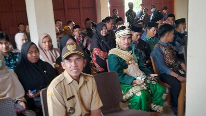 Marwan, pengantin di mamuju tinggalkan resepsi nikah demi ikut pelantikan PPS