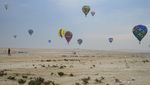 Meriahnya Festival Balon Udara di Gurun Qatar