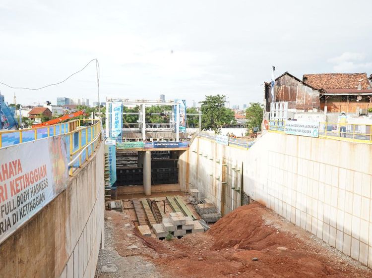 Progres Terkini Proyek Sodetan Ciliwung yang Sempat Mandek 6 Tahun