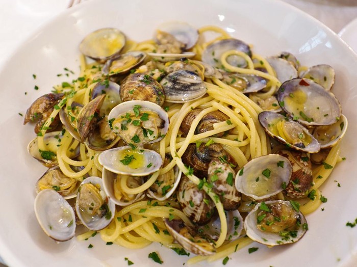 Resep Spaghetti Aglio Olio Kerang