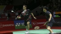 Pada gim terakhir Sabar/Reza sempat unggul 4-2, sebelum akhirnya tertinggal 6-8. Namun, Sabar/Reza berhasil menang dengan skor 21-19.