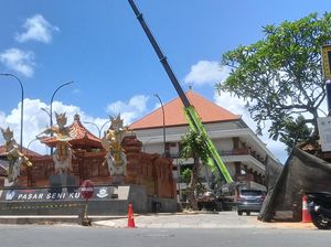 Proyek Samigita 97,8 Persen: Patung Arjuna Terpasang-Pasar Seni Rampung