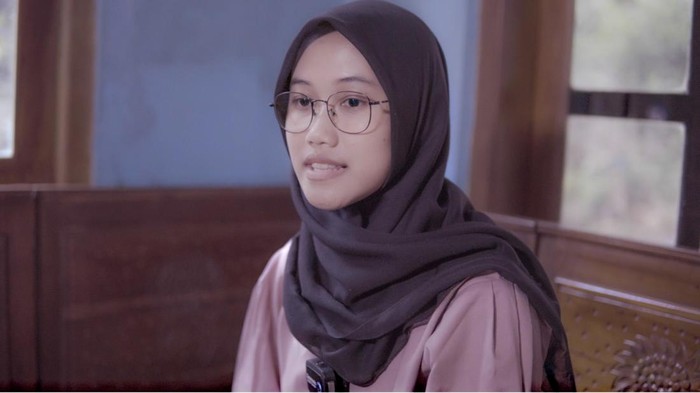 Samini, lulusan terbaik di wisuda ke-147 Unsoed pada Selasa (24/1/2023).