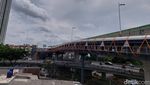 Foto: Skywalk Terpanjang di Jakarta