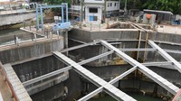 Presiden Joko Widodo (Jokowi) memuji Pj Gubernur DKI Jakarta Heru Budi Hartono yang melanjutkan sodetan Ciliwung setelah mangkrak 6 tahun.   