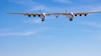 Stratolaunch diproduksi oleh perusahaan kedirgantaraan AS Stratolaunch Systems. Ini pertama kali diluncurkan pada 2017, dan melakukan uji terbang pertamanya pada 2019. Foto: Dok. Stratolaunch