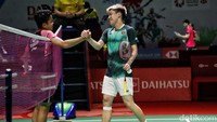 Ginting memastikan melaju ke babak kedua. Di babak kedua, ia akan menghadapi tunggal China, Shi Yu Qi. Shi Yu Qi melaju ke babak kedua usai mengalahkan mantan tunggal nomor satu dunia Kento Momota.