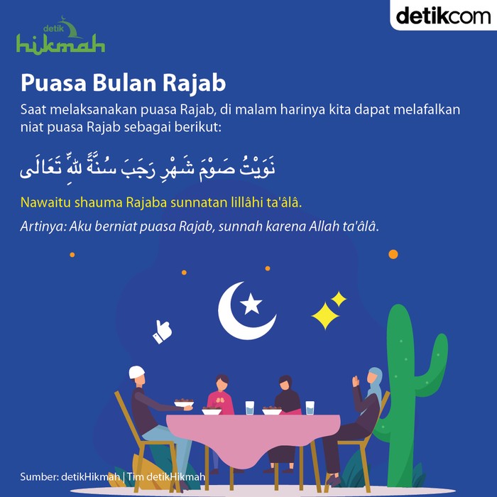 Amalan di Bulan Rajab Amalan di Bulan Rajab