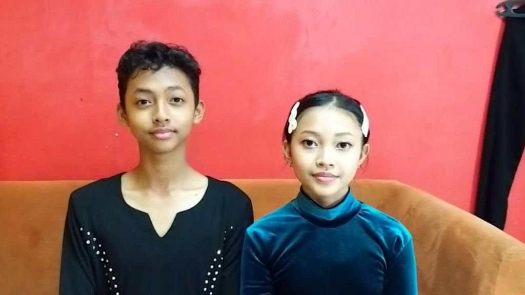 Duo Atlet Dance Sport Devina dan Keysha Senang Bertemu Agnez Mo hingga Diundang TV