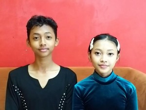 Duo Atlet Dance Sport Devina dan Keysha Senang Bertemu Agnez Mo hingga Diundang TV
