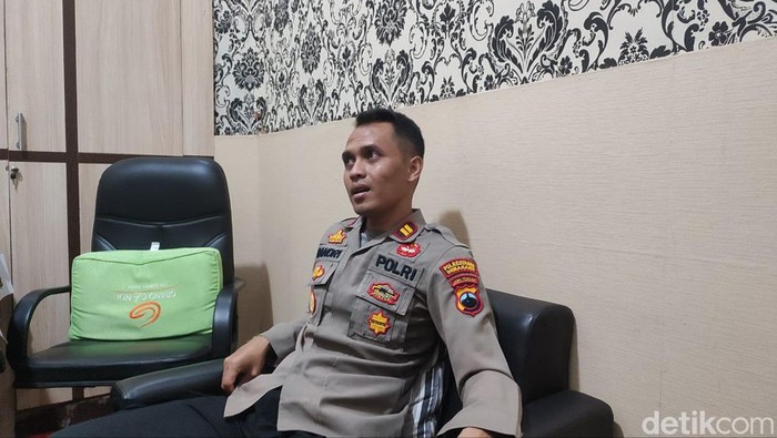 Kapolsek Candisari Semarang Iptu Handri Kristanto saat ditemui di kantornya, Rabu (25/1/2023).