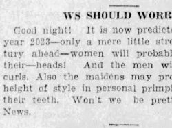 Kehidupan 2023 Diramal Koran Seabad Lalu, Ada Soal Handphone