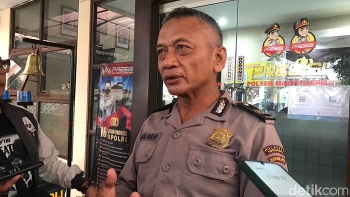 Kepala SPKT Polsek Mantrijeron, Jogja, Aiptu Sukarjo saat dimintai konfirmasi soal laporan percobaan penculikan bocah, Rabu (25/1/2023).