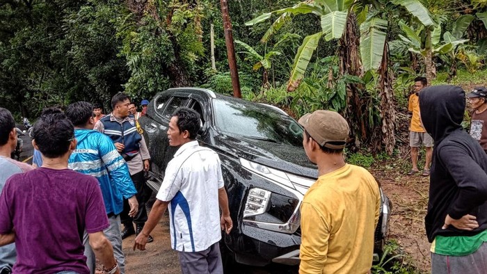 Kuswara, seorang pengacara di Sukabumi meninggal usai mengalami kecelakaan tunggal, Rabu (25/1/2023).