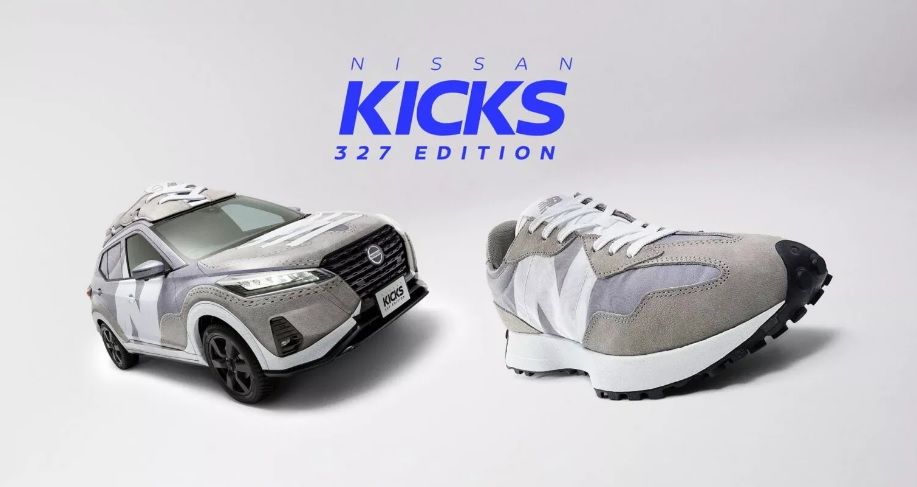 Nissan Kicks x New Balance 327.